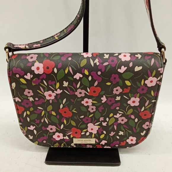Kate Spade Laurel Two-tone Floral Crossbody Bag/Purse - Picture 1 of 6